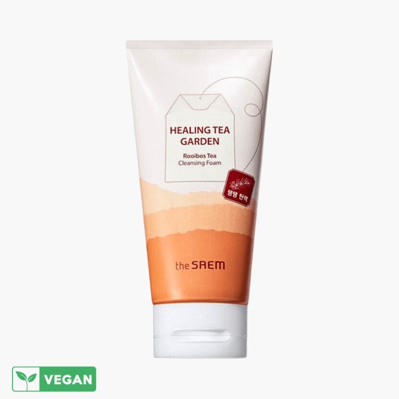 The Saem Limpiador "Healing Tea Garden Cleansing Foam - Rooibos Tea"