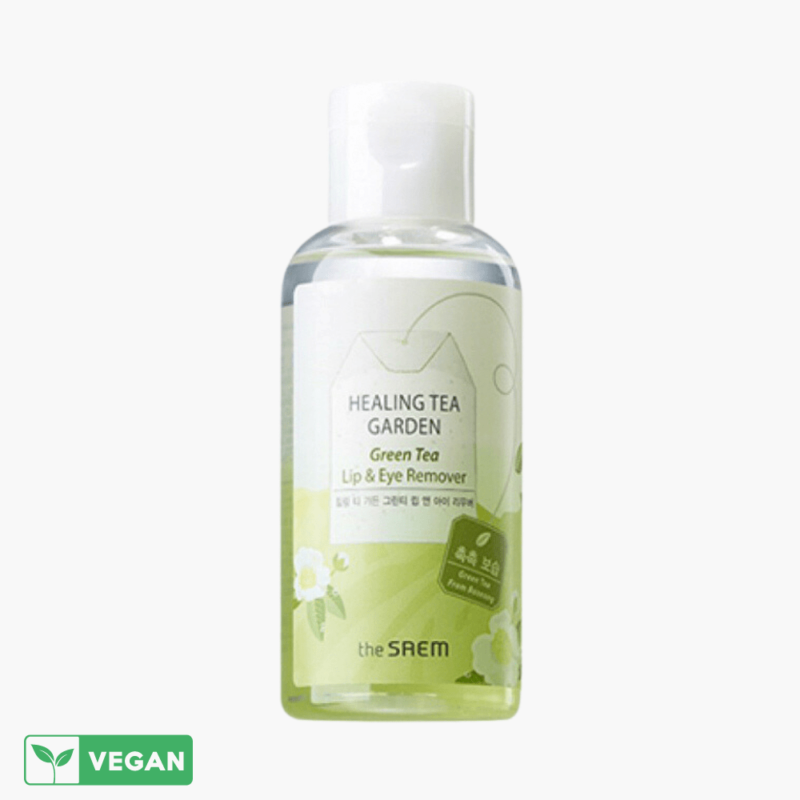 The Saem Desmaquillante "Healing Tea Garden Lip & Eye Remover"