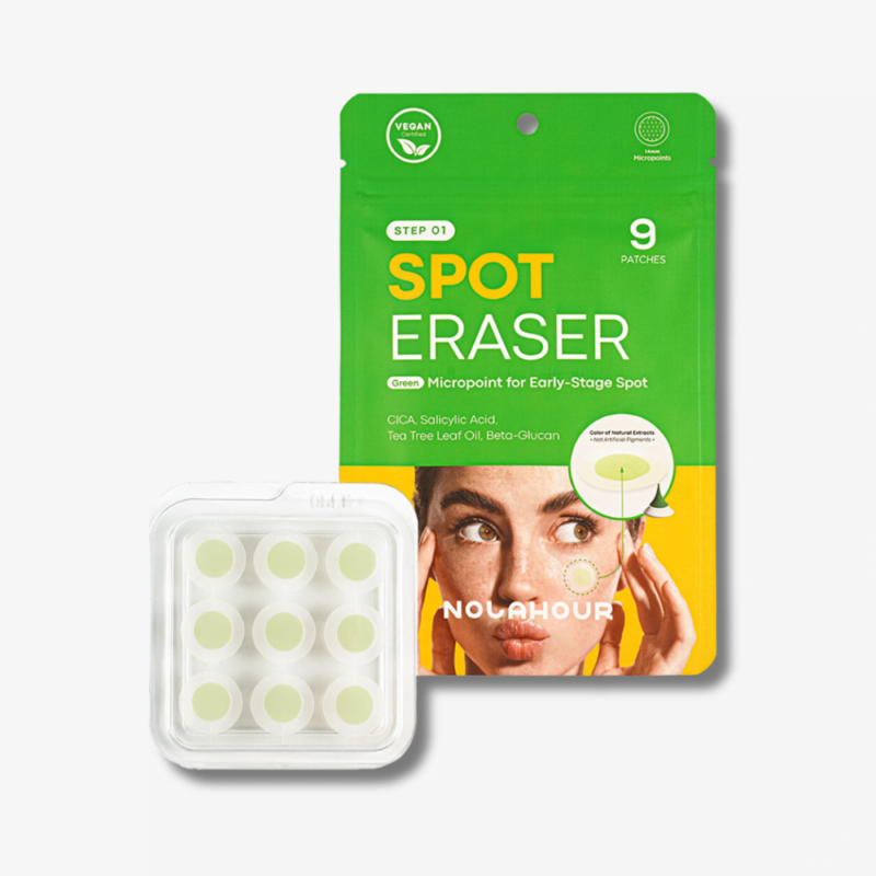 Nolahour Parche "Spot Eraser Green - Early Stage"