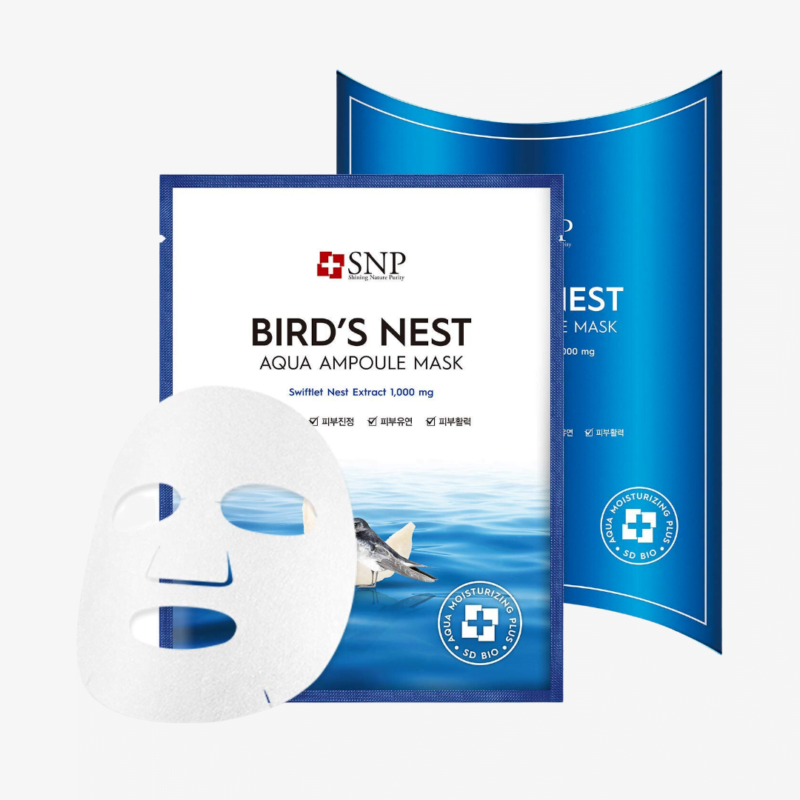 SNP Mascarilla "Bird's Nest Aqua Ampoule Mask"