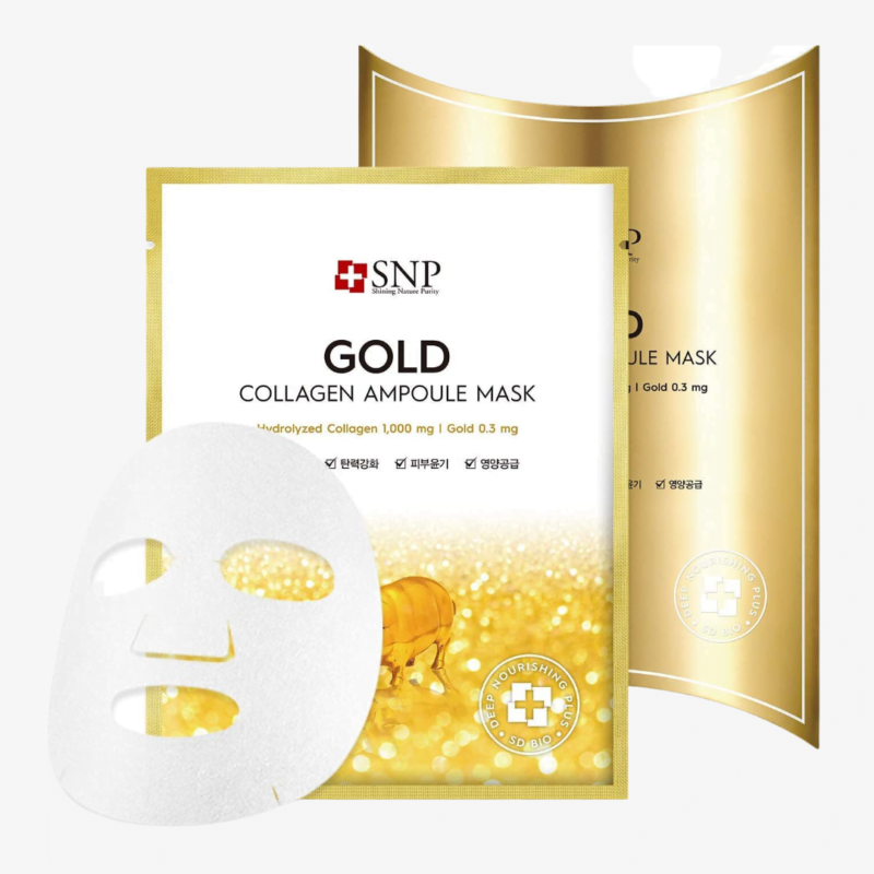 SNP Mascarilla "Gold Collagen Ampoule Mask"