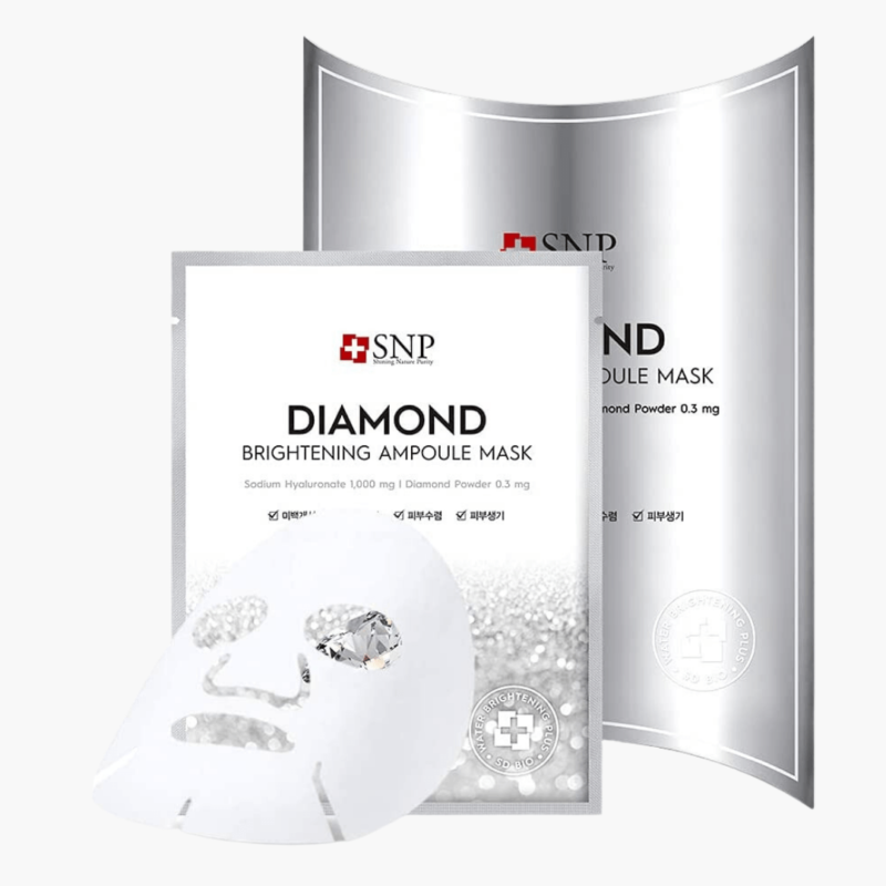 SNP Mascarilla "Diamond Brightening Ampoule Mask"