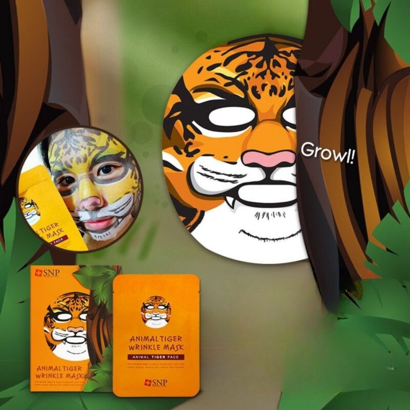 Snp000501 Animal Tiger Wrinkle Mask Sheet 002