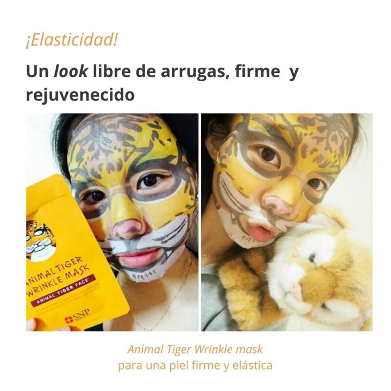 Snp000501 Animal Tiger Wrinkle Mask Sheet 006