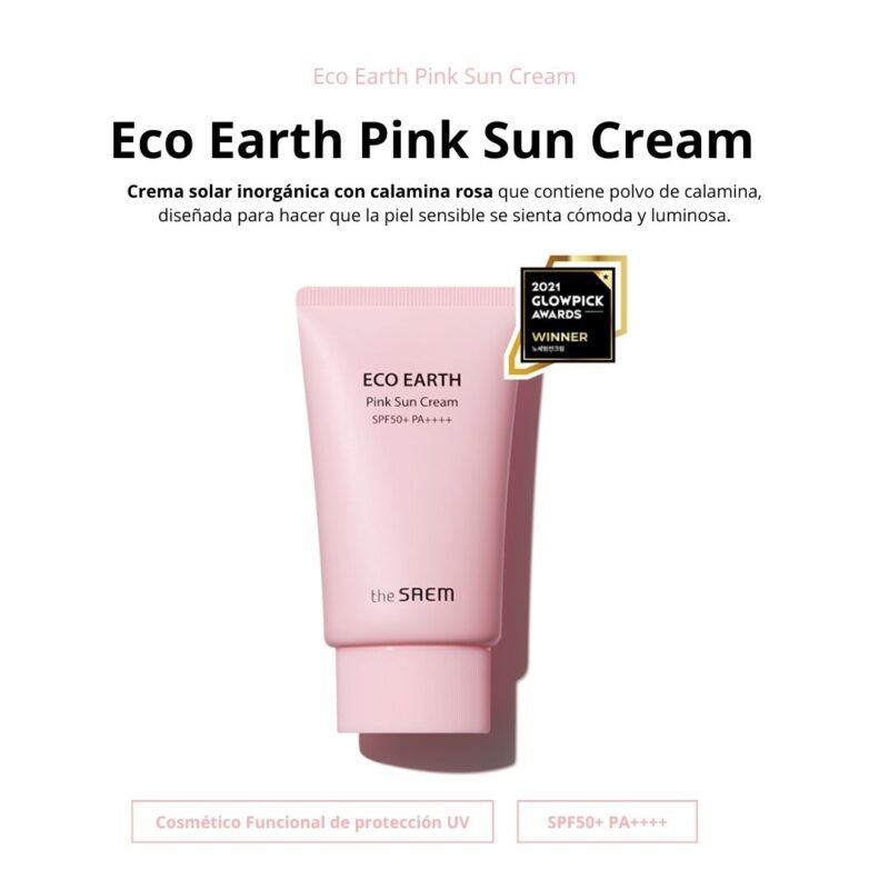 Tsi004501 Eco Earth Power Pink Sun Cream 004