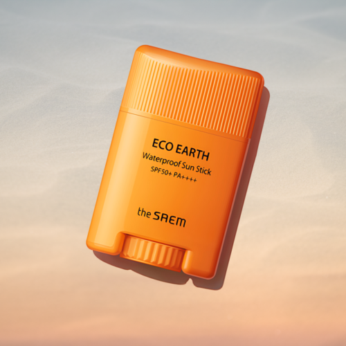 The Saem Eco Earth WaterProof Sun Stick LSF 50 – Sonnencreme Im Stick, Wasserfest, Mattierend, Für Empfindliche Haut