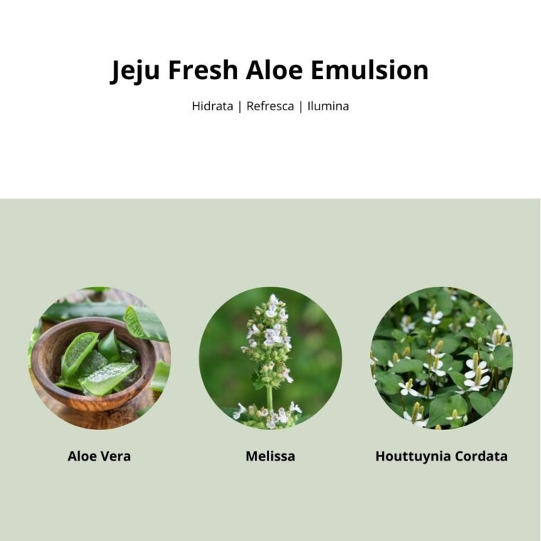The Saem Emulsión «Jeju Fresh Aloe Emulsion» – Kosmeticos