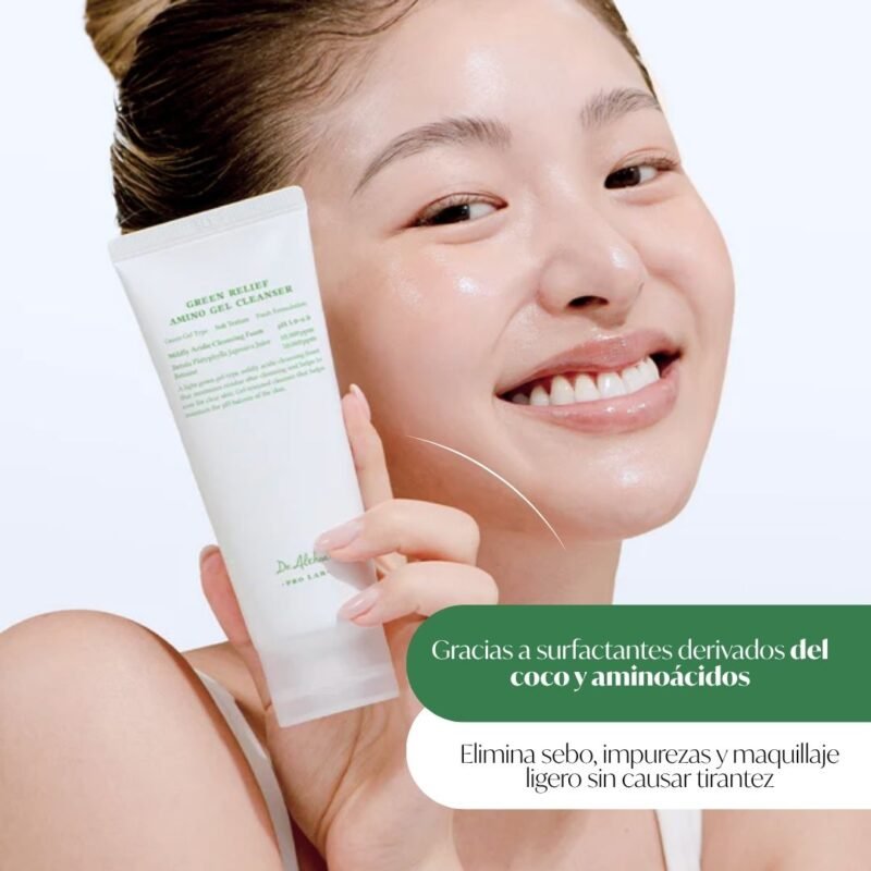 Dal green relief amino gel cleanser. 0003