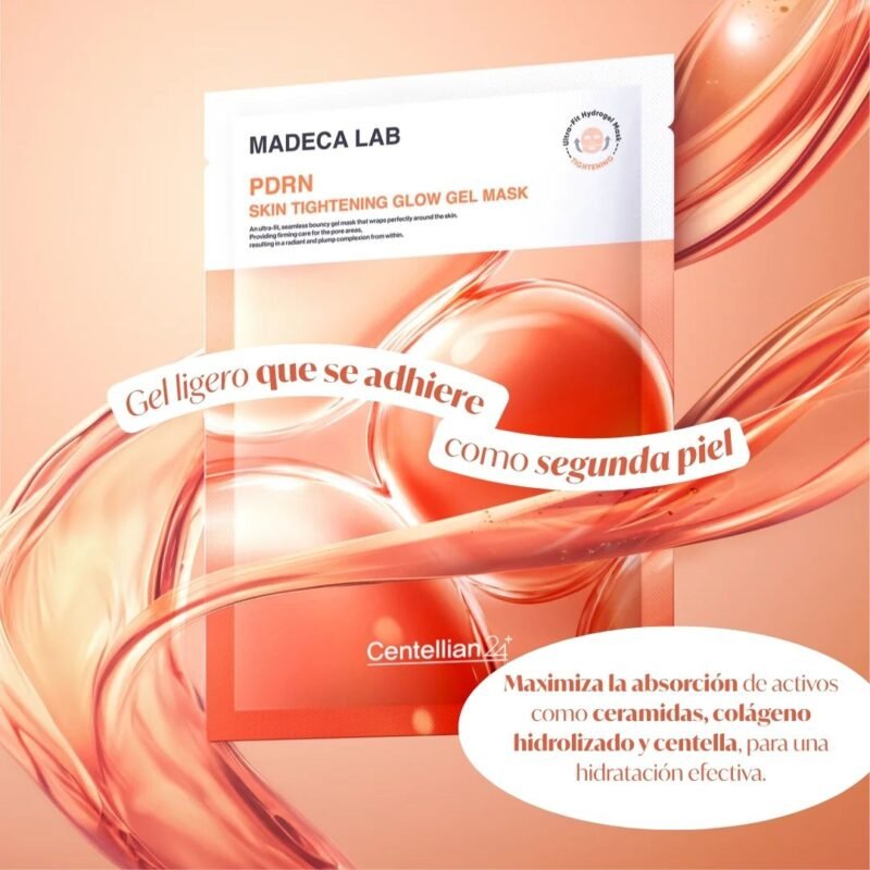 Madeca lab pdrn cen skin tighttening glow gel mask 0005
