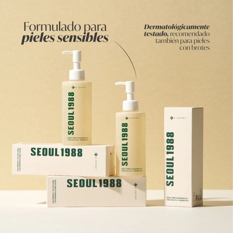 Seoul 1988 cleansing oil pine cica 1% + probiotics 0005