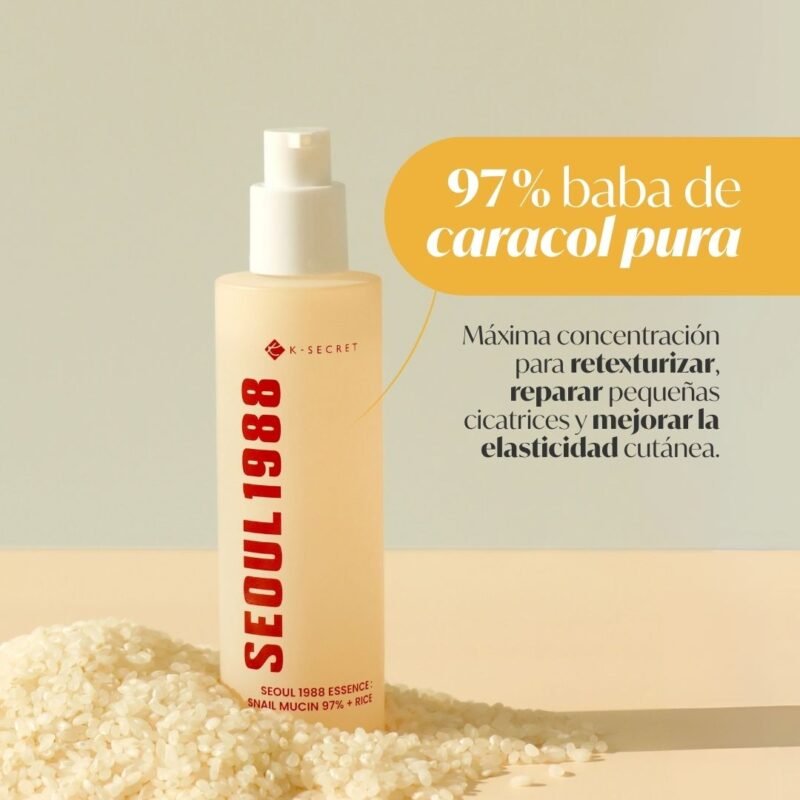 Seoul 1988 essence snail mucin 97% + rice 0002