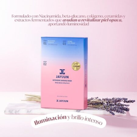 JAYJUN «Intensive Shining Mask – 3 pasos» – Kosmeticos