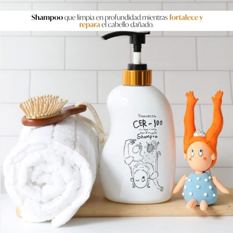 Eli000401 cer 100 collagen coating hair a+ muscle shampoo 0002