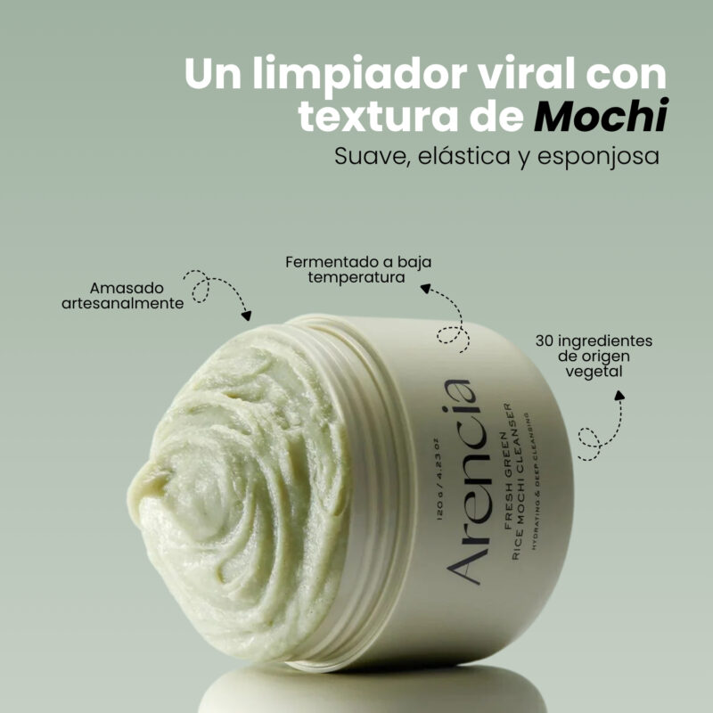 ARE000101 Arencia Fresh Green Rice Mochi Cleanser 120g