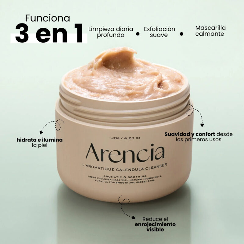 ARE000401 Arencia Calendula Rice Mochi Cleanser 120g