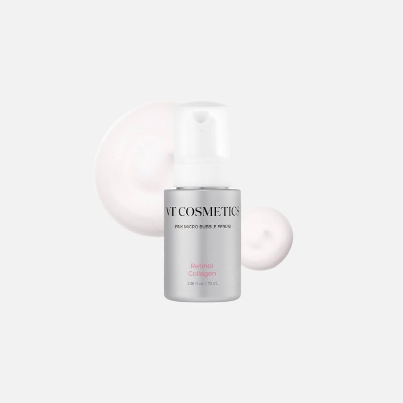 CVT000802 VT COSMETICS RETINOL COLLAGEN PINK MICRO BUBBLE SERUM