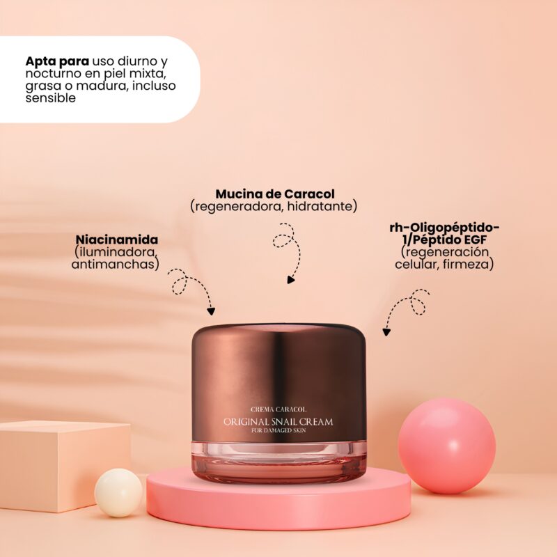 JAM000101 JAMINKYUNG CREMA CARACOL ORIGINAL SNAIL CREAM 50ml