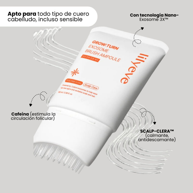 LIL000101 lilyeve EXOSOME Brush Ampoule 100ml