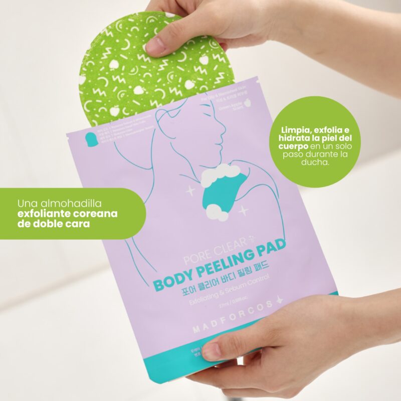 MAD000503 MADFORCOS PORE CLEAR BODY PEELING PAD