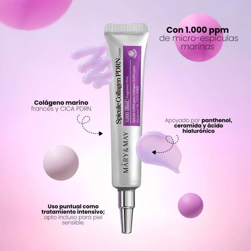 MAM000101 Mary&May Spicule Collagen PDRN Cream 15g