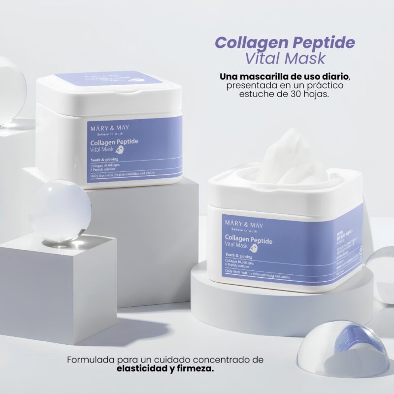 MAM000301 Mary&May Collagen Peptide Vital Mask 30ea