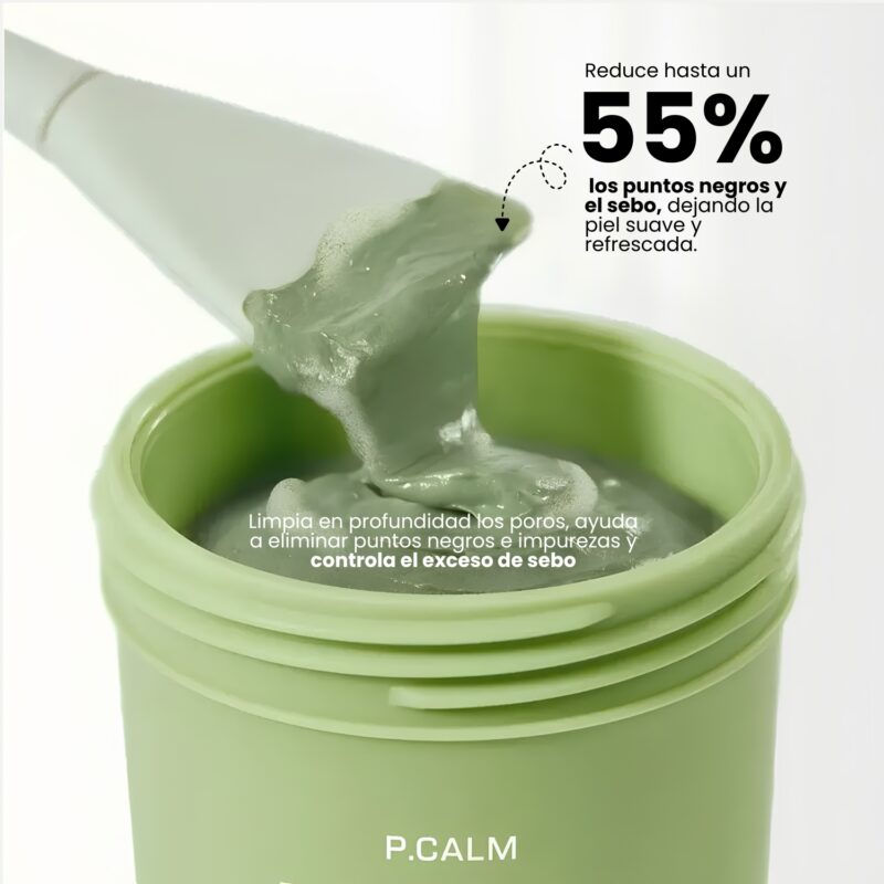 PLM000301 P.CALM HOLY BASIL Bubble Deep Mask