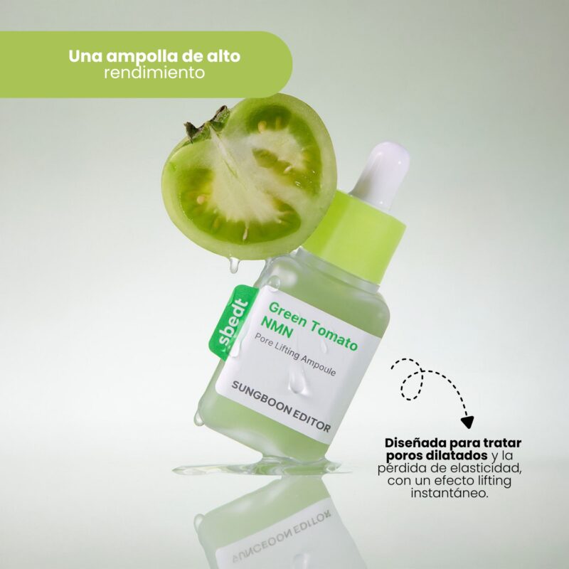 SUE000201 Sungboon Editor Green Tomato NMN Pore Lifting Ampoule 40ml
