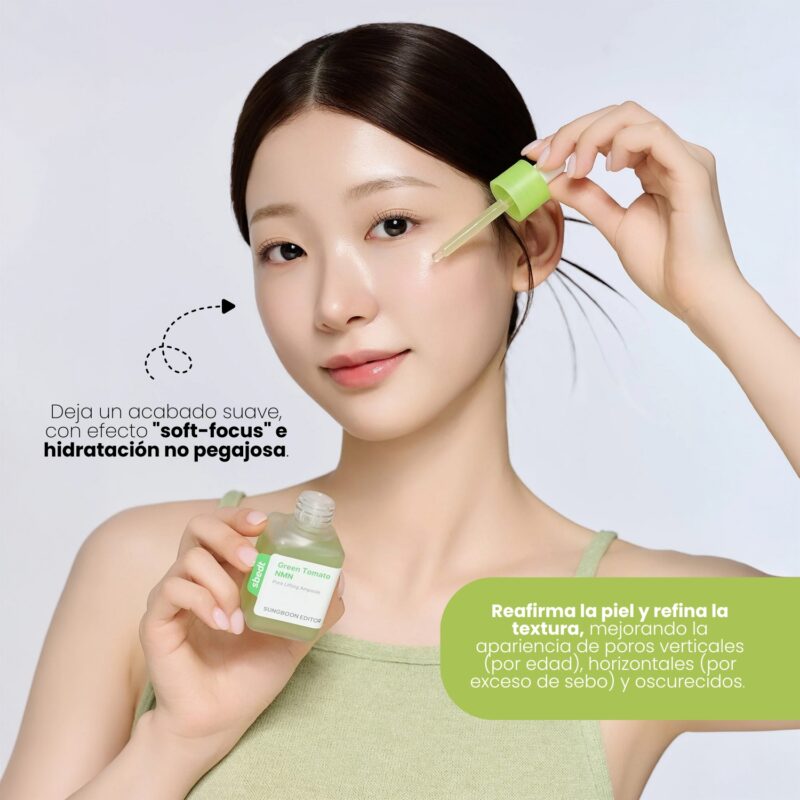 SUE000201 Sungboon Editor Green Tomato NMN Pore Lifting Ampoule 40ml