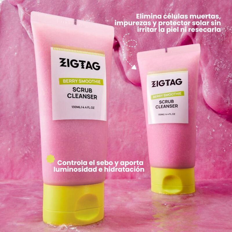 YYY025001 ZIGTAG BERRY SMOOTHIE SCRUB CLEANSER 130ml