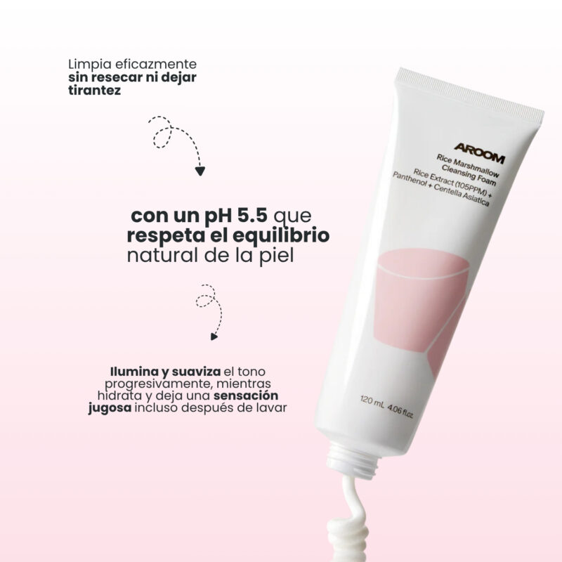YYY039002 AROOM Rice Marshmallow Cleansing Foam