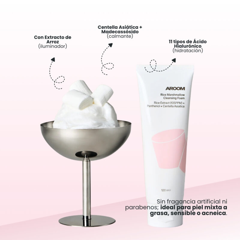 YYY039002 AROOM Rice Marshmallow Cleansing Foam