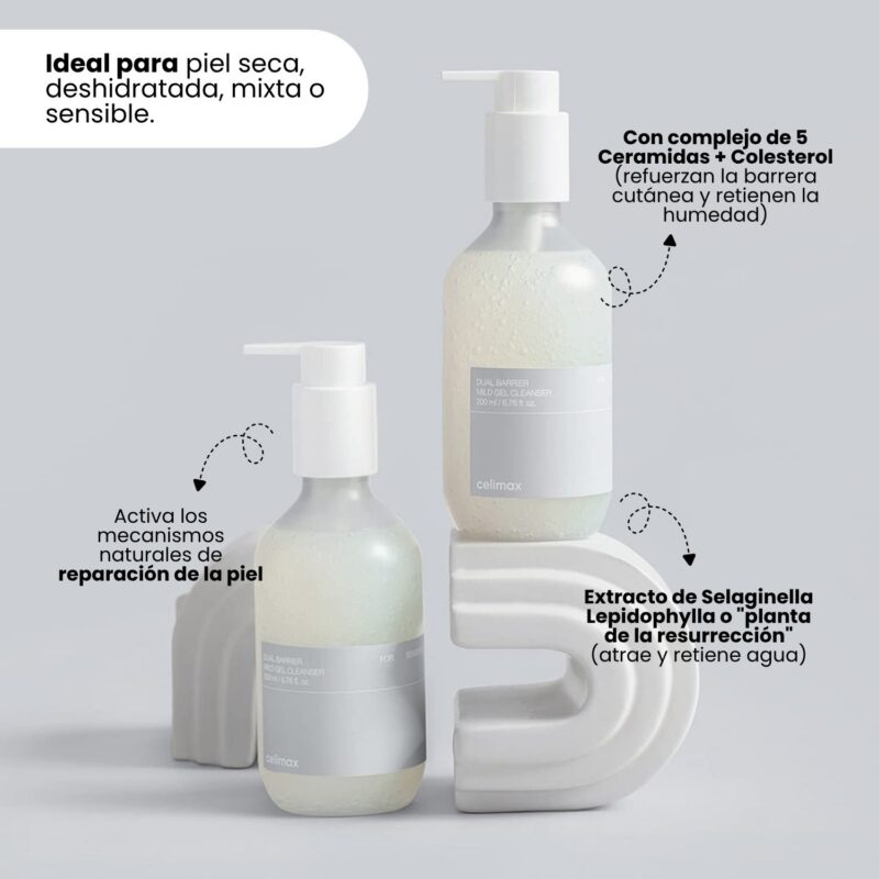 CEM000601 CELIMAX DUAL BARRIER MILD GEL CLEANSER 200ML