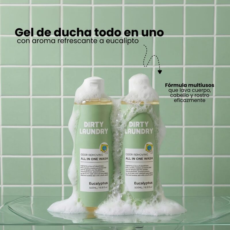 DIR000101 DIRTY LAUNDRY ALL IN ONE WASH EUCALYPTUS