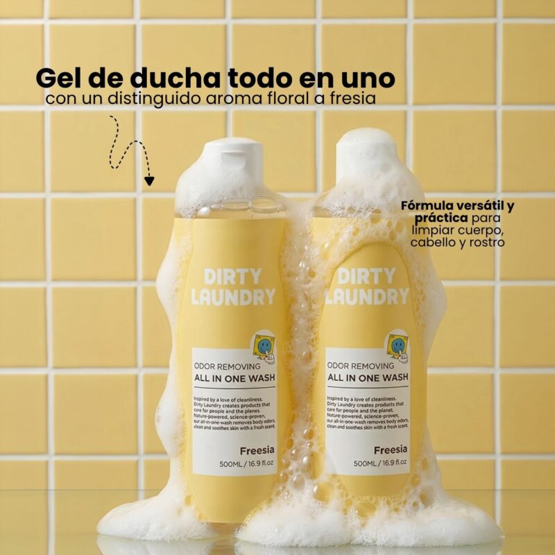 DIR000102 DIRTY LAUNDRY ALL IN ONE WASH FREESIA