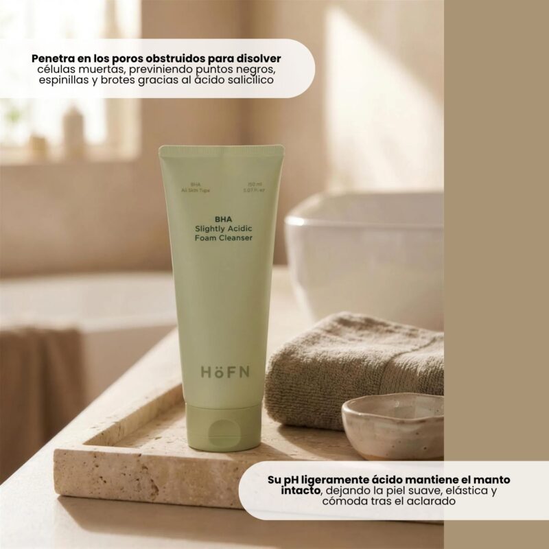 HOF000102 BHA SLIGHTLY ACIDIC FOAM CLEANSER