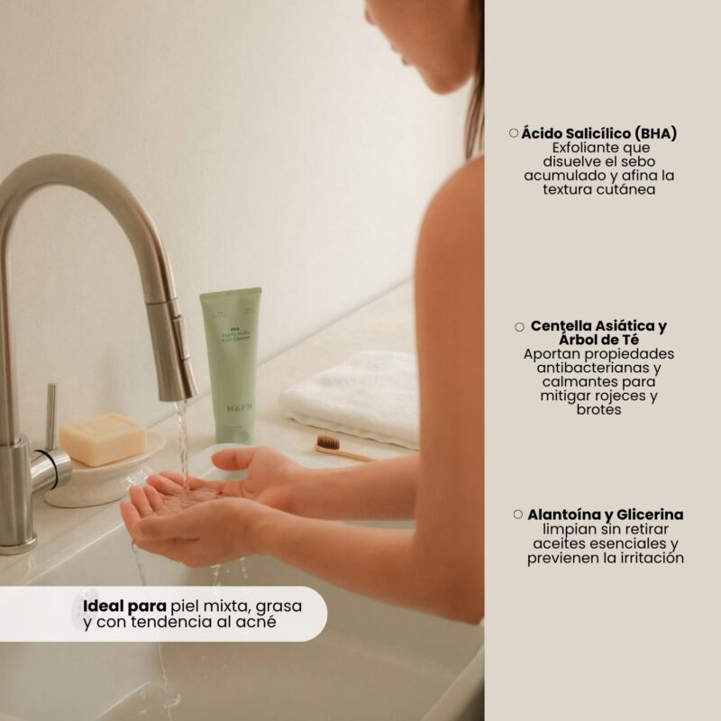 HOF000102 BHA SLIGHTLY ACIDIC FOAM CLEANSER