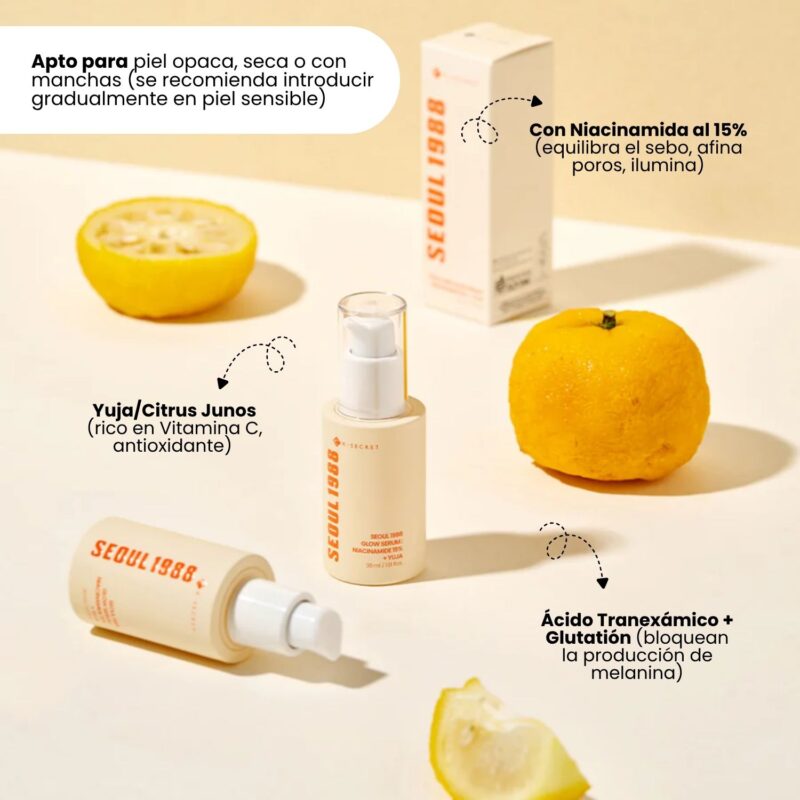 KSE000801 SEOUL 1988 Glow Serum Niacinamide 15% + Yuja