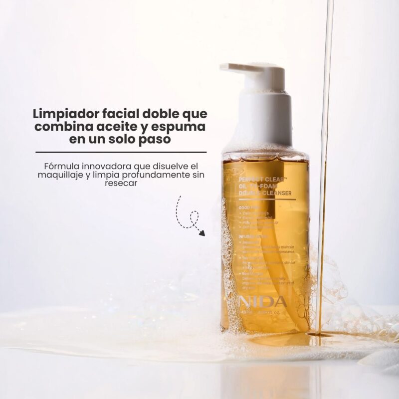 NID010001 NIDA Perfect Clear™ Oil to Foam Double Cleanser