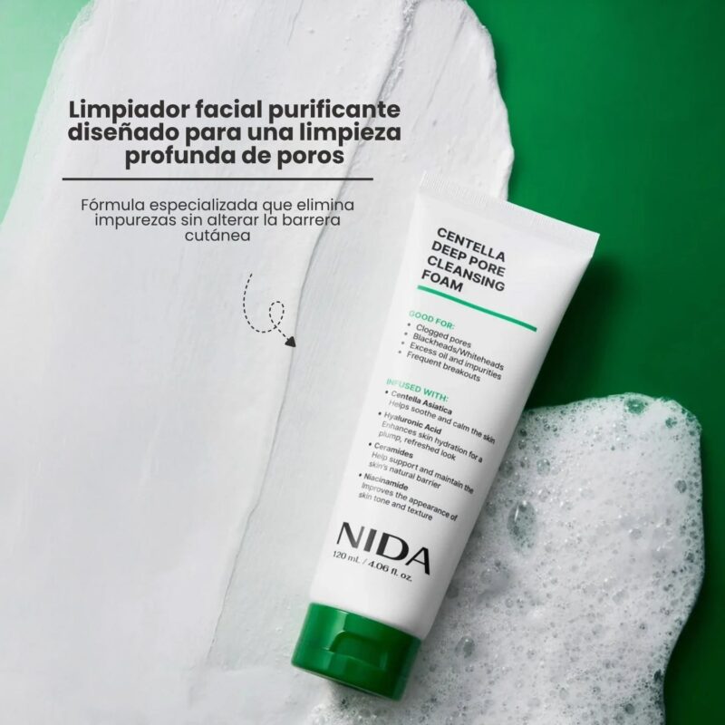 NID011001 NIDA Centella Deep Pore Cleansing Foam