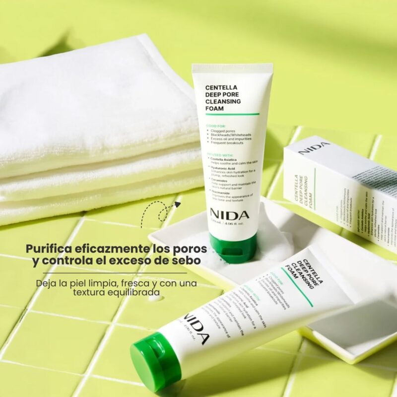 NID011001 NIDA Centella Deep Pore Cleansing Foam
