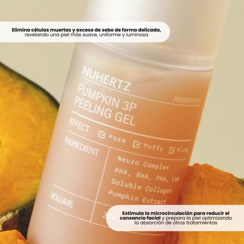 NUH000102 NUHERTZ PUMPKIN 3P PEELING GEL
