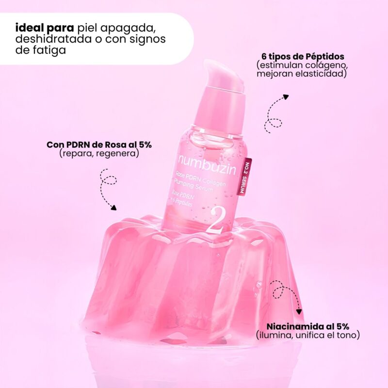 NUM000201 No.2 Rose PDRN Collagen Plumping Serum