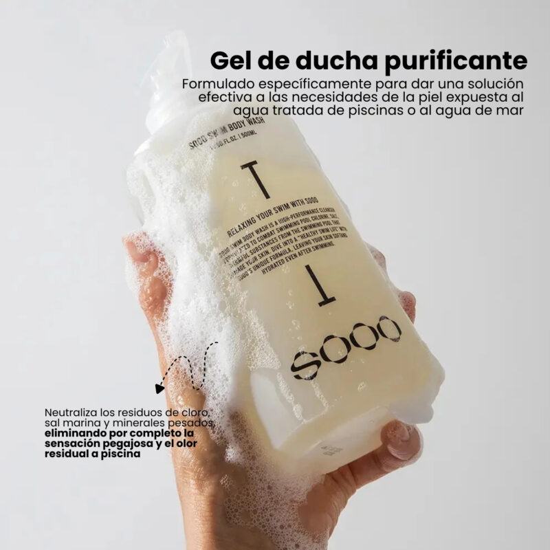 SOO000201 SOOO Swim Body wash 500ml