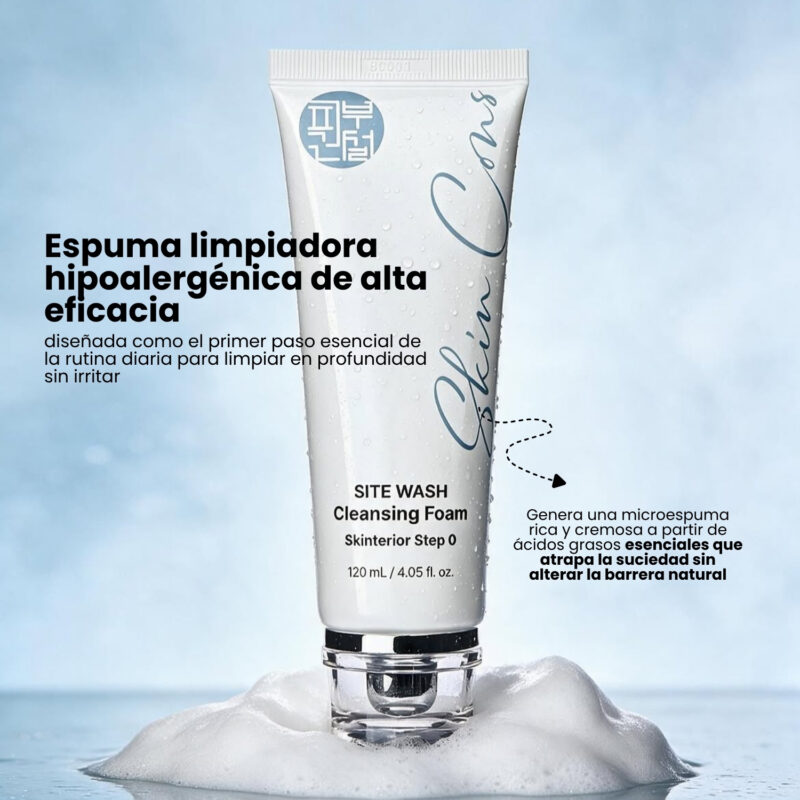 YYY058001 Skinterior Step 0. SITE WASH Cleansing Foam