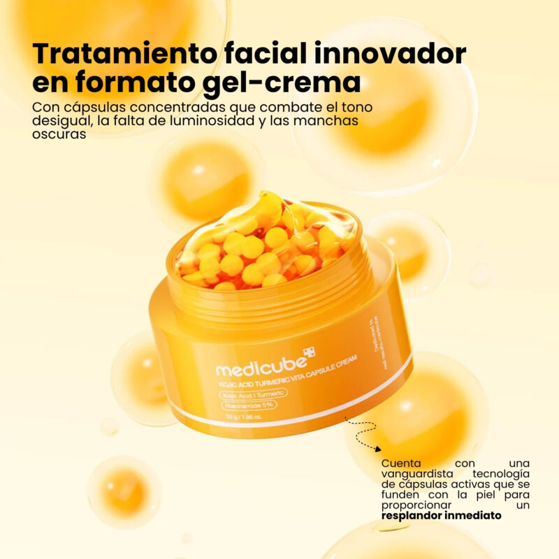 MEC000501 KOJIC ACID TURMERIC VITA CAPSULE CREAM 53g