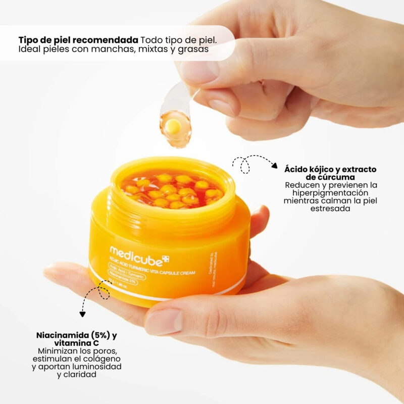 MEC000501 KOJIC ACID TURMERIC VITA CAPSULE CREAM 53g