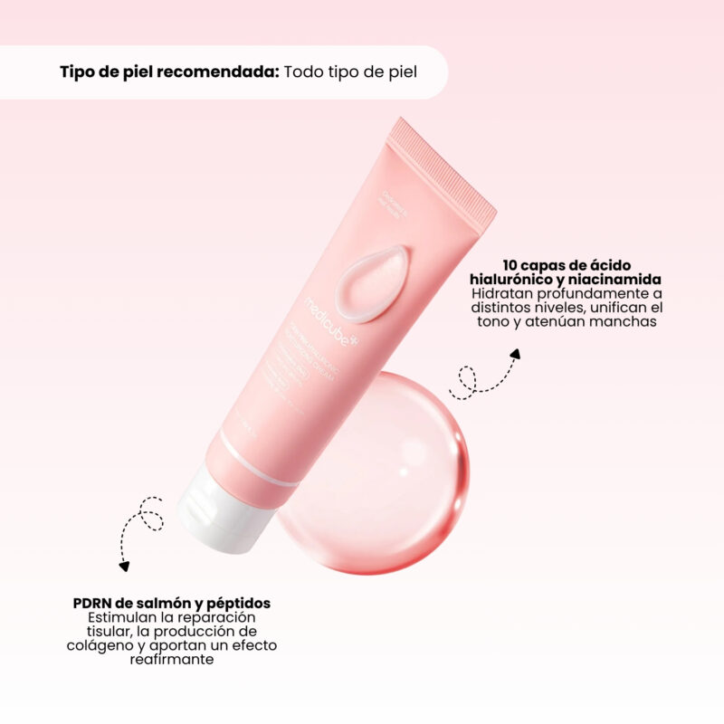 MEC001001 PDRN PINK HYALURONIC MOISTURIZING CREAM 50ml