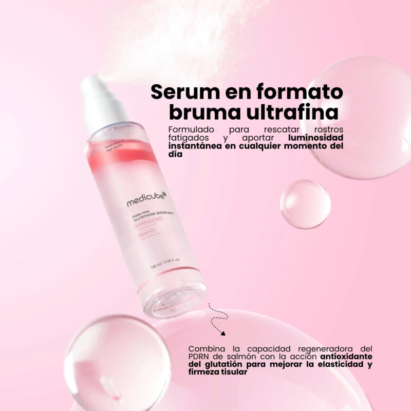 MEC001101 PDRN PINK GLUTATHIONE SERUM MIST 100ml