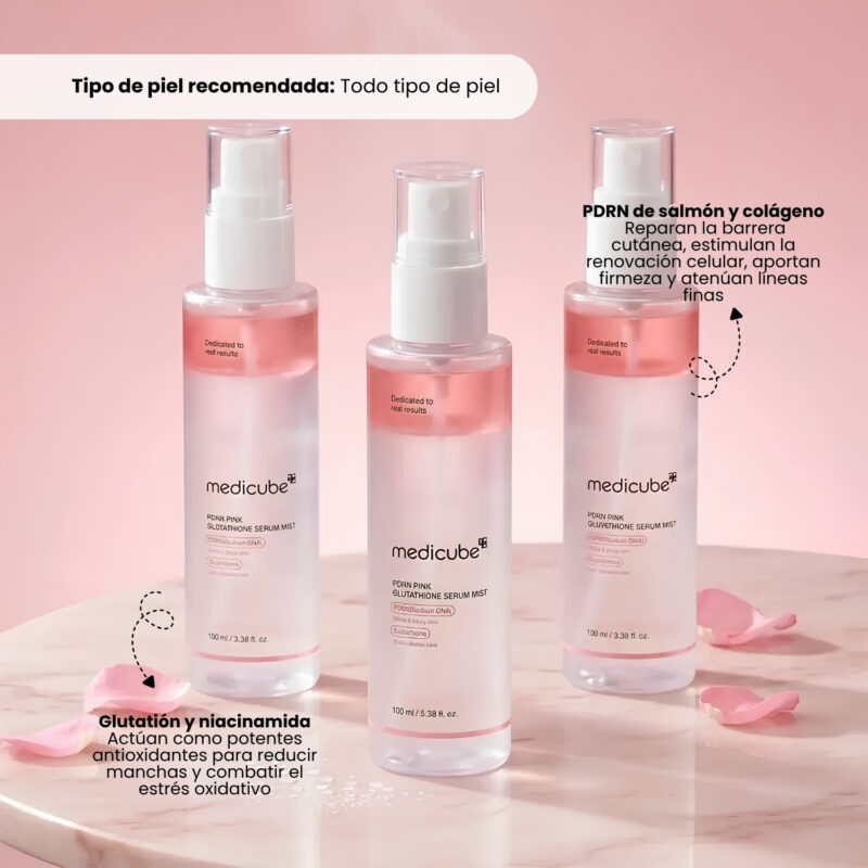 MEC001101 PDRN PINK GLUTATHIONE SERUM MIST 100ml