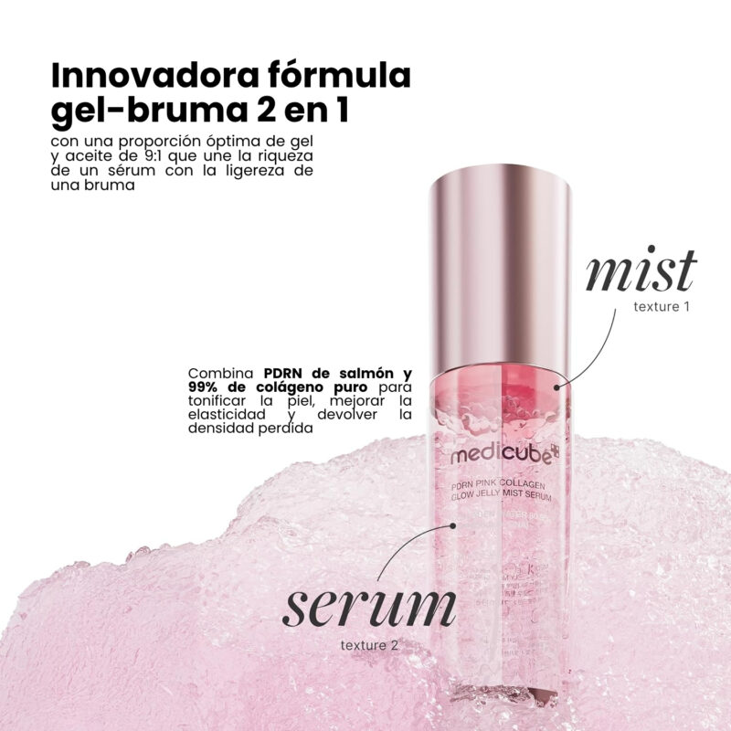 MEC001601 PDRN PINK COLLAGEN GLOW JELLY MIST SERUM 100ml